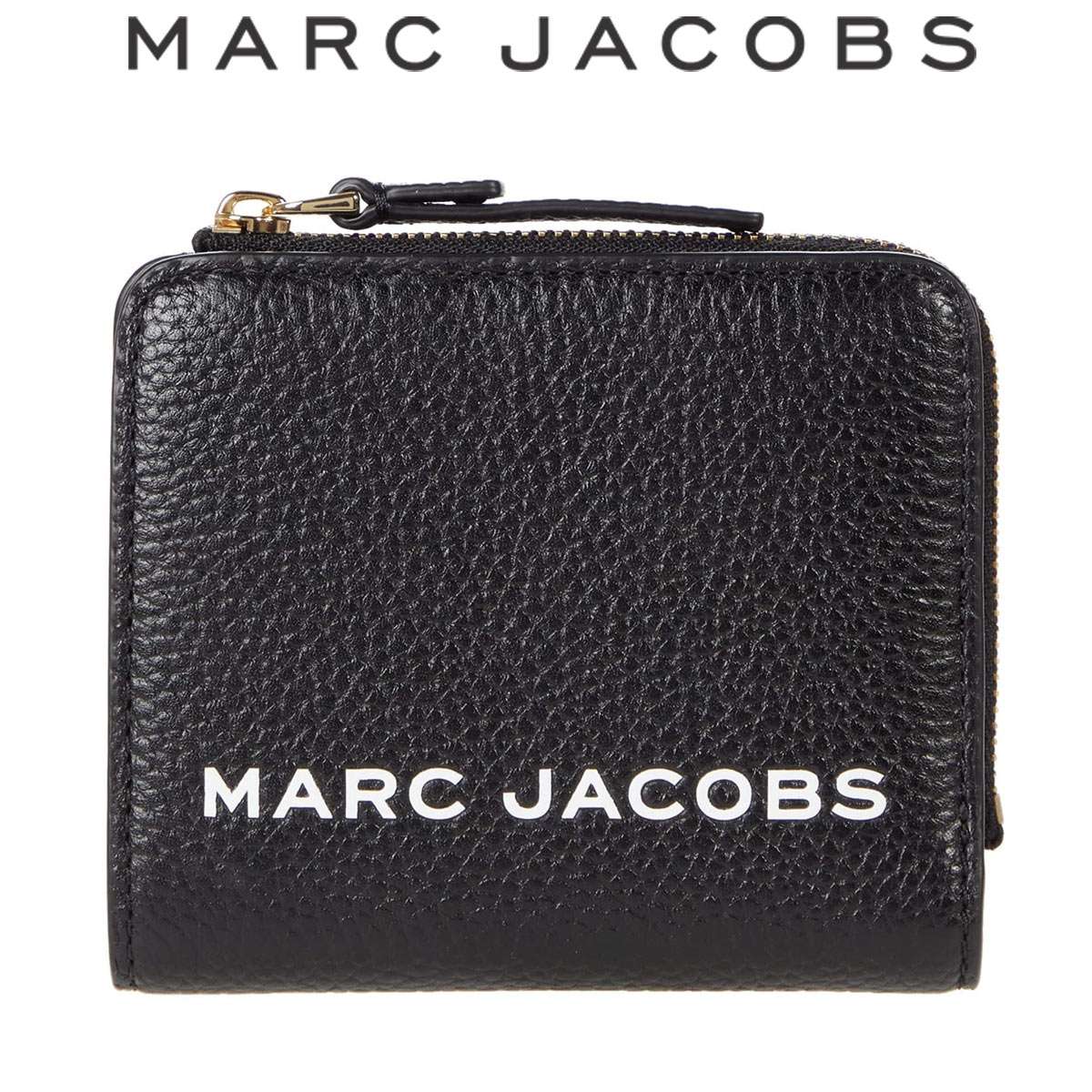 マークジェイコブス 財布 二つ折り 新品 レディース ボックス型 ブランド 小さめ 本革 Marc Jacobs