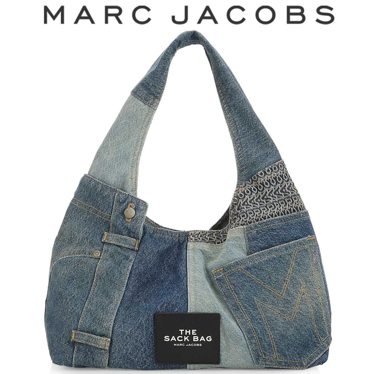 マークジェイコブス バック ショルダーバッグ レディース デニム ブランド ホーボー 肩掛け アウトレットではない Marc Jacobs