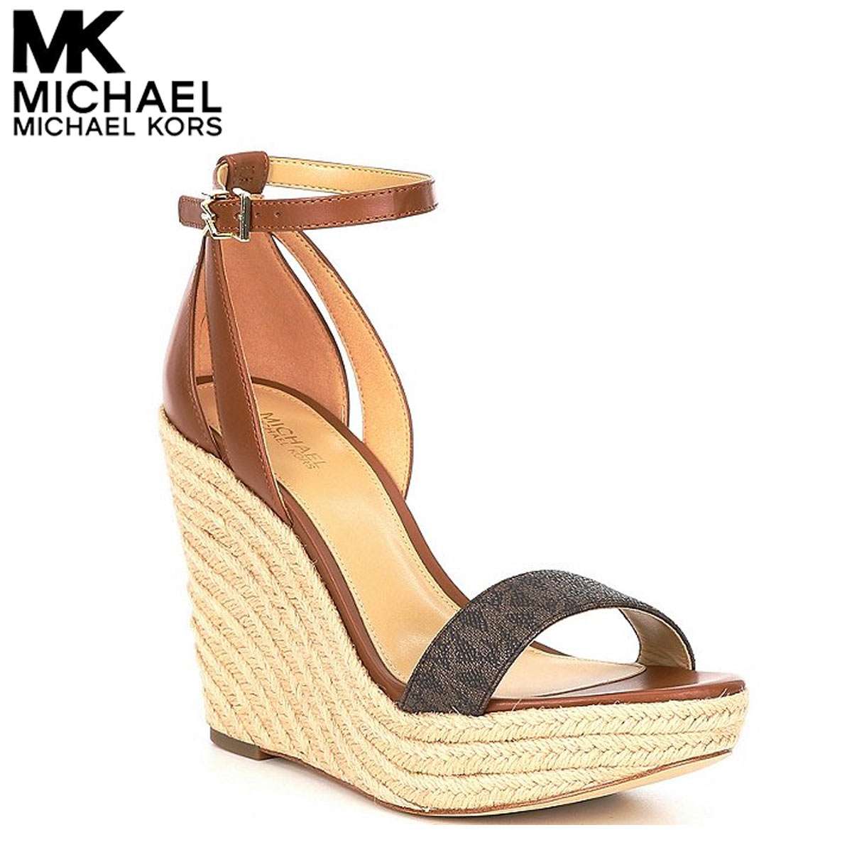 マイケルコース サンダル エスパドリーユ 厚底 ウェッジソール おしゃれ 歩きやすい Michael Kors