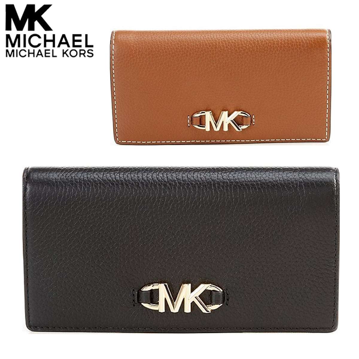 マイケルコース 長財布 レディース 財布 ブランド かぶせ 薄い 本革 アウトレット Michael Kors