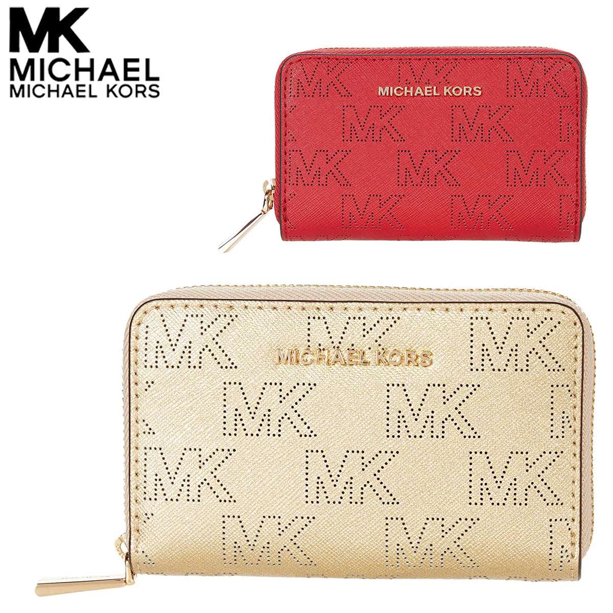 マイケルコース カードケース コンパクト ブランド 本革 レディース 大容量 かわいい おしゃれ Michael Kors