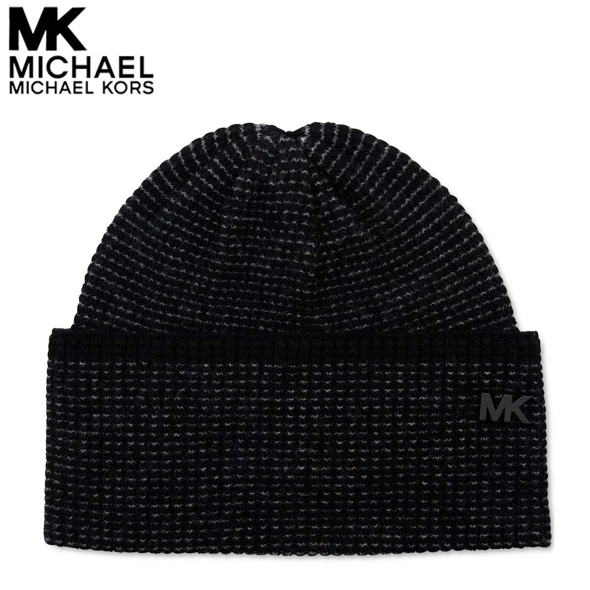 マイケルコース ニット帽 ニットキャップ ビーニー メンズ ブランド 暖かい ワッチキャップ おしゃれ Michael Kors