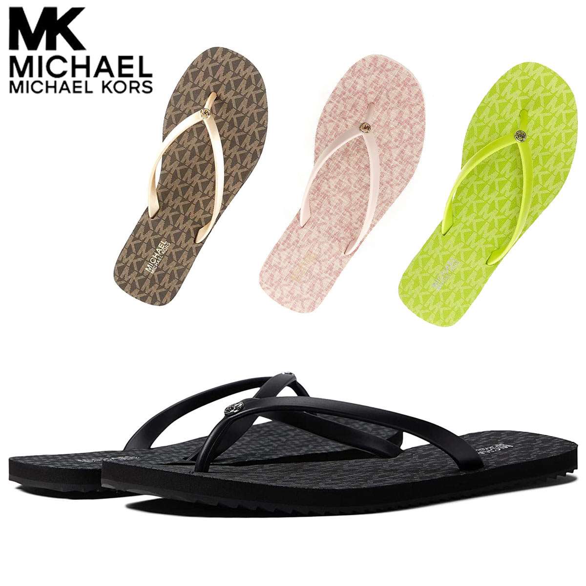 楽天市場】michael kors(ビーチサンダル|サンダル 楽天市場】michael kors(ビーチサンダル|サンダル