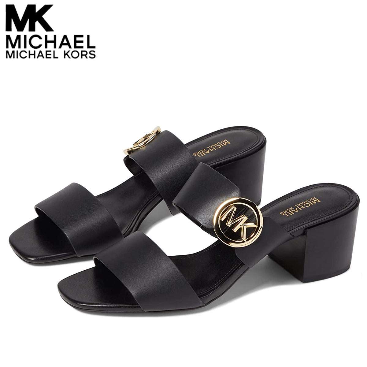 マイケルコース サンダル レディース ヒール アンクルストラップ バックベルト ブランド 靴 大きいサイズあり Michael Kors