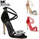 マイケルコース サンダル レディース ヒール アンクルストラップ バックベルト ブランド 靴 大きいサイズあり Michael Kors