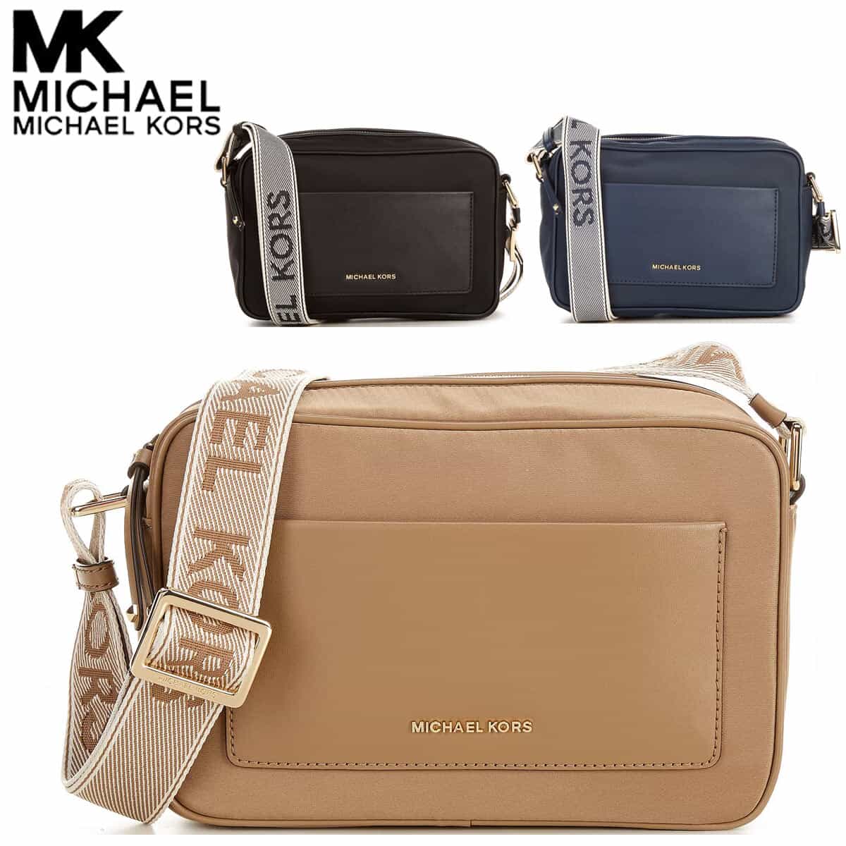 マイケルコース ショルダーバッグ ブランド レディース 小さめ カジュアル モノグラム 斜めがけバッグ 軽い Michael Kors