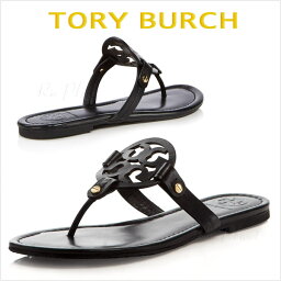 トリーバーチ サンダル トング ロゴ レザー レディース 楽天 履き心地 サイズ TORY BURCH MILLER ミラー