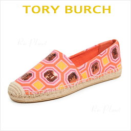 トリーバーチ スリッポン エスパドリーユ 靴 レディース 楽天 履き心地 サイズ TORY BURCH