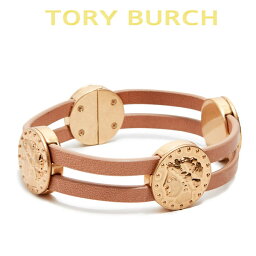 トリー バーチ レザーブレスレット（レディース） トリーバーチ ブレスレット アクセサリー レディース レザー ブランド Tory Burch