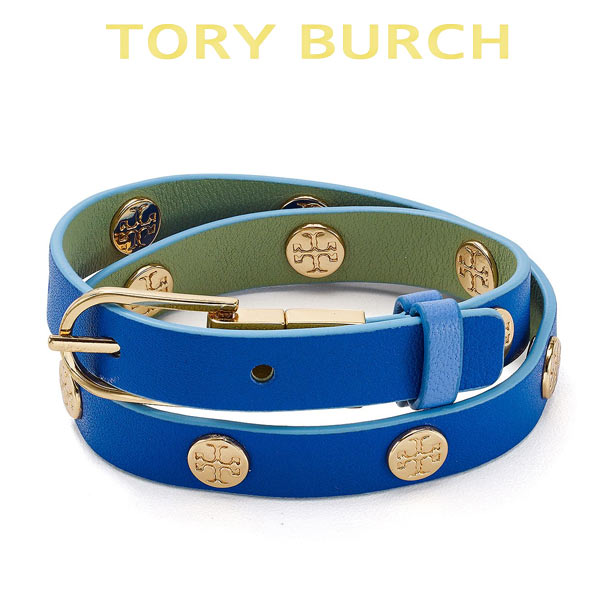 トリー バーチ レザーブレスレット レディース トリーバーチ ブレスレット アクセサリー レディース レザー ブランド ゴールド Tory Burch