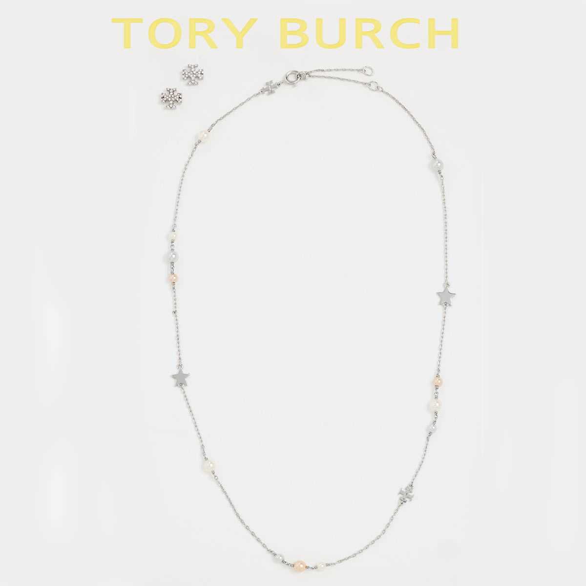 ToryBurch ネックレス ピアス セット ギフト ロゴ スター パール 楽天市場】トリーバーチ ピアス(ネックレス・ペンダント