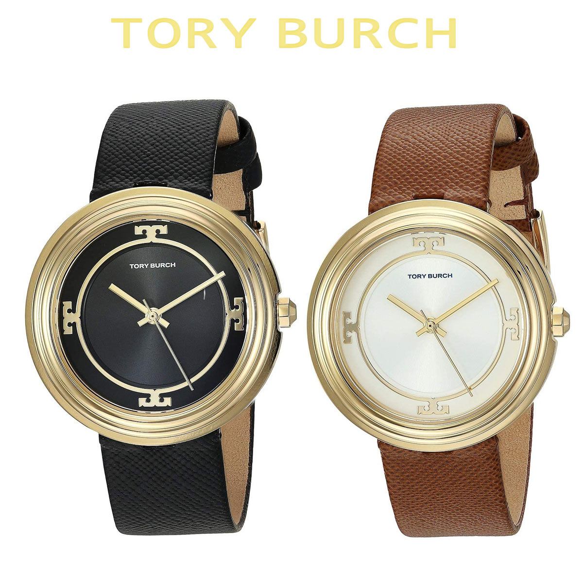 トリーバーチ 時計 腕時計 レディース ブランド 革ベルト おしゃれ スクエア 楽天 Tory Burch