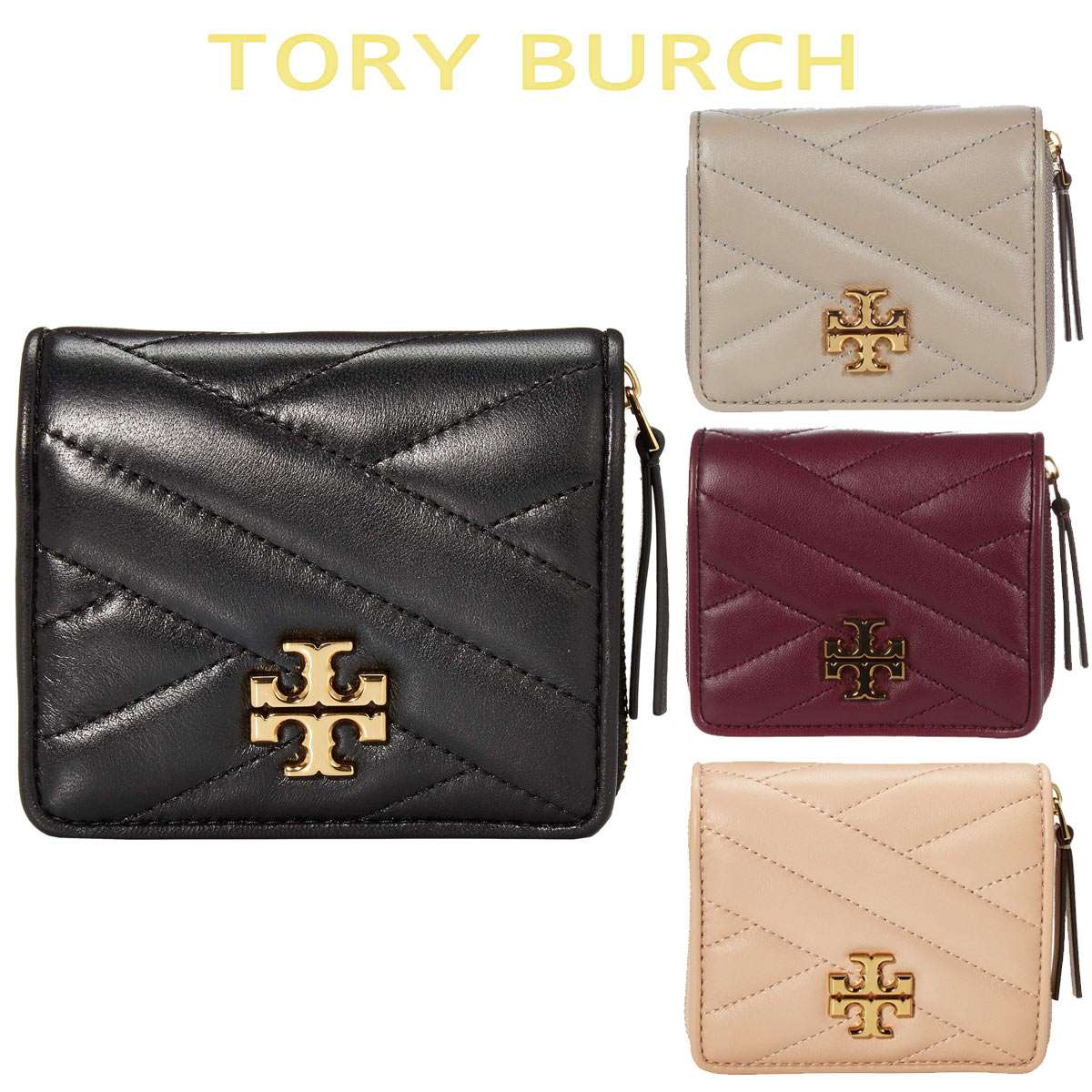 トリーバーチ 財布 二つ折り ミニ 折り財布 アウトレット 楽天 ブランド 送料無料 Tory Burch