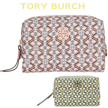 トリーバーチ ポーチ コスメポーチ 化粧ポーチ ブランド 機能的 大容量 かわいい アウトレット Tory Burch