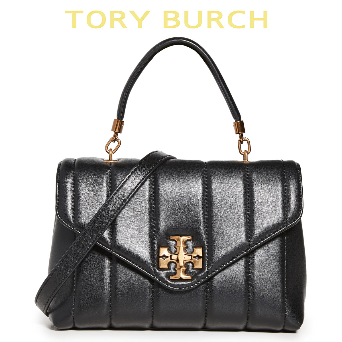 トリーバーチ ハンドバッグ トリーバーチ バッグ ハンドバッグ レディース ブランド 小さめ キラ ショルダーバッグ 黒 Tory Burch