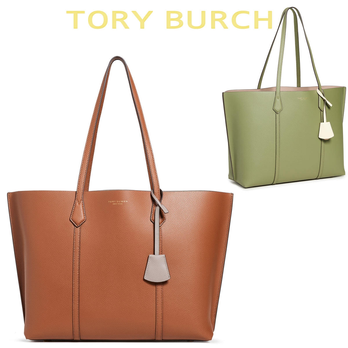 トリーバーチ バッグ トートバッグ ファスナー 大きめ レディース ブランド 本革 オシャレ Tory Burch