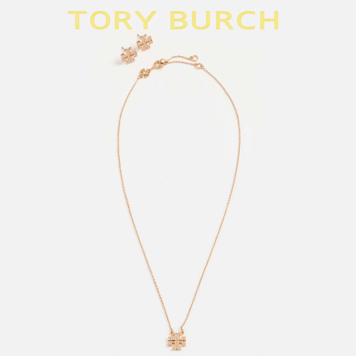 トリーバーチ ネックレス レディース トリーバーチ ネックレス ピアス セット レディース ブランド ゴールド クリスマス プレゼント Tory Burch