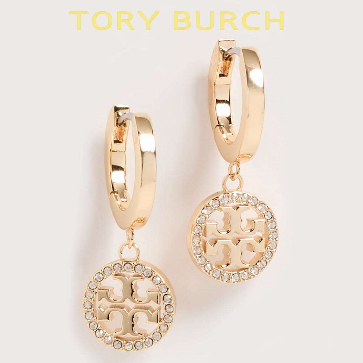 トリーバーチ ピアス リング フープ ゆれる ブランド ドロップ 人気 プレゼント Tory Burch