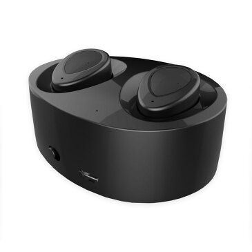 【あす楽対応】 Bluetooth カナル ワイヤレス イヤホン ブラック マイク内蔵 ハンズフリー iPhone Android Bluetooth4.1 ステレオ ヘッドセット 充電収納ケース付き【トレーニング ドライブ ウォーキング デスクワーク 作業中 通勤 通学 スポーツ等に!】
