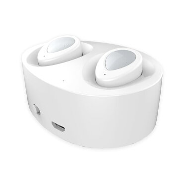 【あす楽対応】 Bluetooth カナル ワイヤレス イヤホン ホワイト/シルバー マイク内蔵 ハンズフリー iPhone Android Bluetooth4.1 ステレオ ヘッドセット 充電収納ケース付き【トレーニング ドライブ ウォーキング デスクワーク 作業中 通勤 通学 スポーツ等に!】