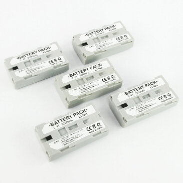 FUJITSU 富士通 ハンディターミナル TeamPad(チームパッド)500E FHT581シリーズ 互換バッテリー RC-HT90HB400 5個パック (KD54004-L301)