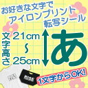 1文字から注文可能なアイロンシート！！21～25cm選べる書体、選べるフォント、一文字から注文可能！Tシャツ、ジャンパー、体操服、名札、ペット服 新元号 令和 令和元年 などに幅広くご使用可能です。