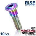 M8~33 P1.25 `^{g u[LfBXN{g 10{Zbg 8mm 33mm sb`1.25 XYL GSX-R600 GSX-R750 SV1000 SV1000S SV650 TL1000R TL1000S yʉ XgA JX^ 