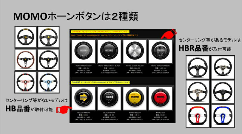 MOMO モモ ホーンボタン HB-22 MOMO YELLOW HERITAGE 3