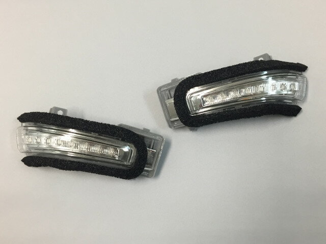 流れるLED シーケンシャルタイプ ドアミラーウインカーキット クリアレンズ SUZUKI(スズキ) ハスラー MR31S,MR41S H26/1〜 左右1セット 1台分 純正ターンランプと交換でイメージ激変！