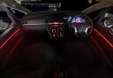 ジュナック リ・ザード アンビエントイルミネーション レッド MITSUBISHI デリカD5 3DA-CV1W型 2019/02- ※（マイナー後車輛）新型フェイスのみ JUNACK LEDZARD Ambient Illumination 2