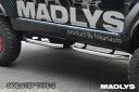 輝オート(ヒカリオート) デリカ D5 CV W H19/1〜 サイドステップ タイプ2 60パイ ステンレス製 MADLYS Hikari Auto DELICA D:5