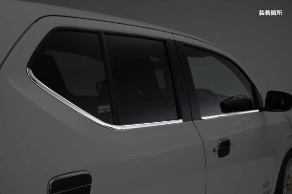 HA36系 アルト 鏡面ステンレス製 ウィンドウトリム 6P REIZ Revier