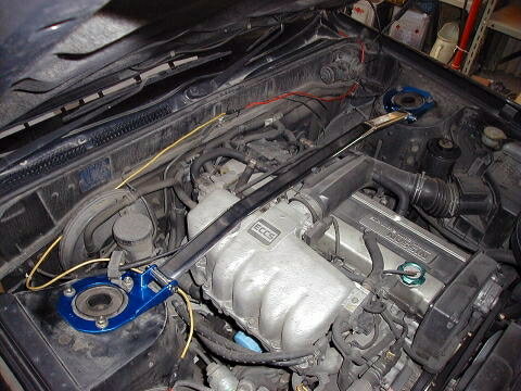 カワイ製作所 フロントストラットバー typeOS NS0530-FTO-00 NISSAN ローレル C33KAWAI WORKS