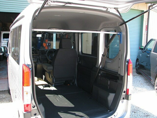 Rakuten - カワイ製作所 リヤピラーバー サイドパネル位置 HN1050-PIC-01 ストレート HONDA N-VAN JJ1/JJ2/JJ3(e) KAWAI WORKS