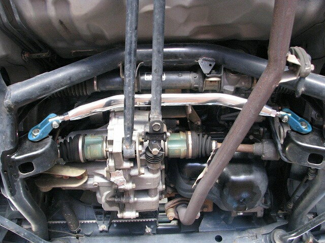 カワイ製作所 フロントロアアームバー MT0330-LOF-02 MITSUBISHI ミニカ H4# M/T 2WD車専用 KAWAI WORKS