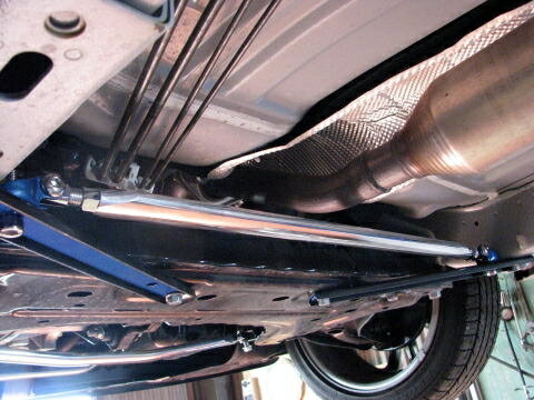 カワイ製作所 センターモノコックバー フロント側部 MA0420-MOM-07 MAZDA デミオ DE#FS '07/07～ KAWAI WORKS