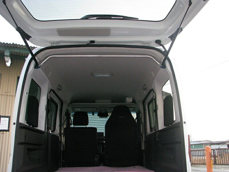 カワイ製作所 リヤピラーバー typeスクエア DA0221-PIE-00 DAIHATSU アトレーワゴン S700/710V TOYOTA ピクシスバン S700/710M KAWAI WORKS