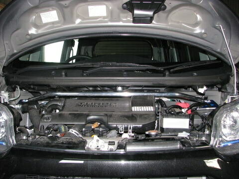 カワイ製作所 フロントストラットバー typeSTD DA0290-FTS-00 DAIHATSU ムーヴ LA100S KAWAI WORKS