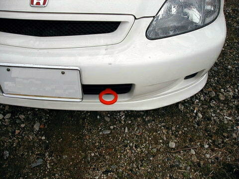 Rakuten - カワイ製作所 牽引フック フロント type固定 HN0190-RFF-99 HONDA シビック EK# ミラクル TYPE-R KAWAI WORKS