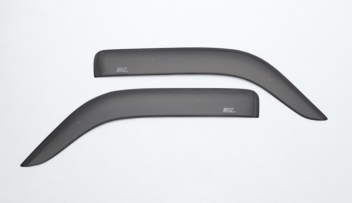 REIZ ロゴ付き 車種専用 ドアバイザー 両面テープ/固定具付き - ダイハツ S700V,S710V,S700W,S710W アトレー/ハイゼットカーゴ -SV-HW01D4601 REIZ Revier