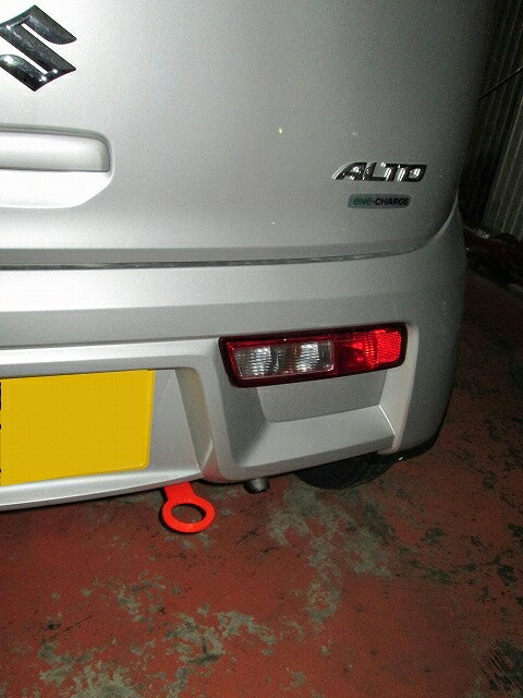 カワイ製作所 牽引フック リヤ type固定 SZ0750-RFR-99 SUZUKI アルト HA36 MAZDA キャロル HB36S SUZUKI スペーシア MK53/MK54/MK94 KAWAI WORKS