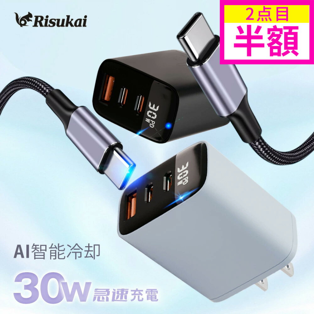 【絡まってもスルッ！】iPhone 充電 ケーブル Type-C to Type-C ケーブル 編み込み...