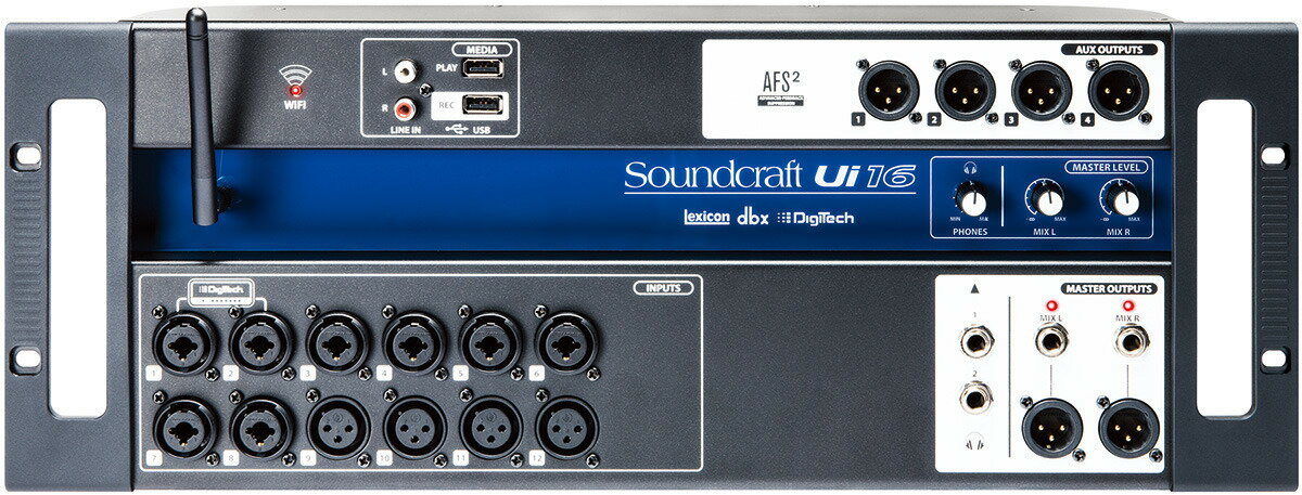 Soundcraft / サウンドクラフト Ui16 リモートコントロール・デジタル・ミキサー Ui 16