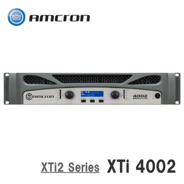 【CROWN/クラウン】XTi2 Series パワーアンプ XTi4002　AMCRON/アムクロン