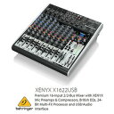 BEHRINGER/べリンガー　X1622USB XENYX USBオーディオインターフェース搭載 アナログ・ミキサー