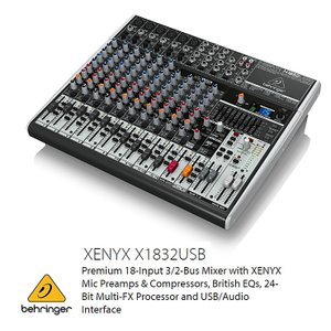 BEHRINGER/べリンガー　X1832USB XENYX