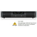 BEHRINGER/べリンガー NX1000 500W×2(2Ω) ステレオ・パワーアンプ NX-1000