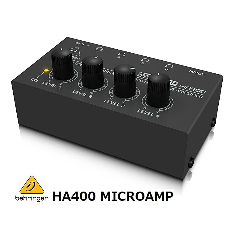 BEHRINGER ヘッドフォンアンプ HA400 ベリンガー