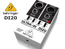 Behringer（ベリンガー）DI-20 ステレオ（2CH) DI ダイレクトボックス DI20 ULTRA-DI