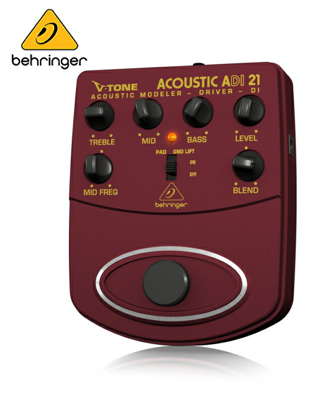 Behringer（ベリンガー）ダイレクトボックス　ADI21 V-TONE ACOUSTIC